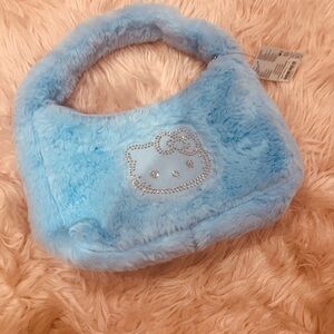 Hello Kitty Blue angel furry forever 21 shoulder Bag